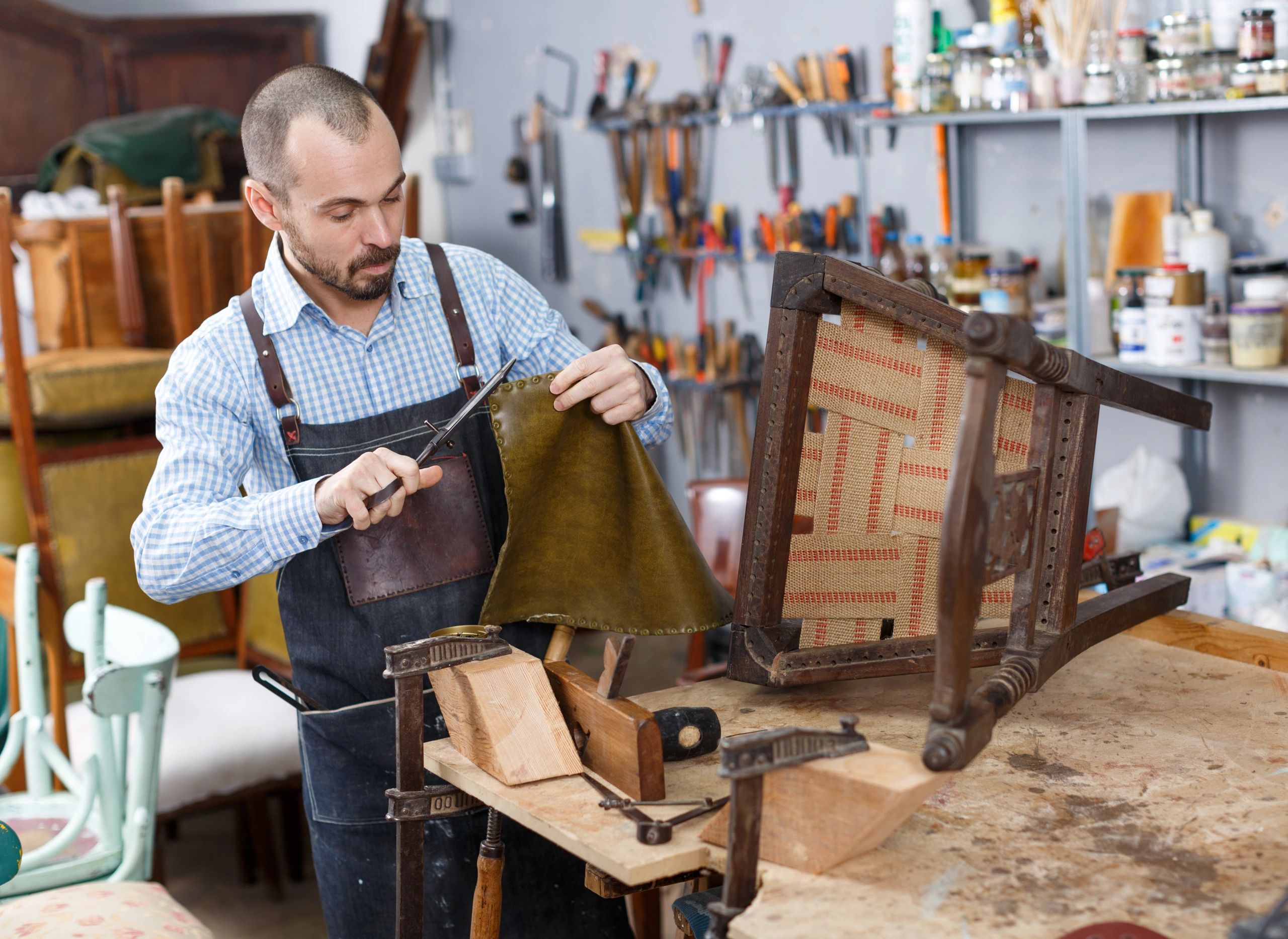 leather restoration professional