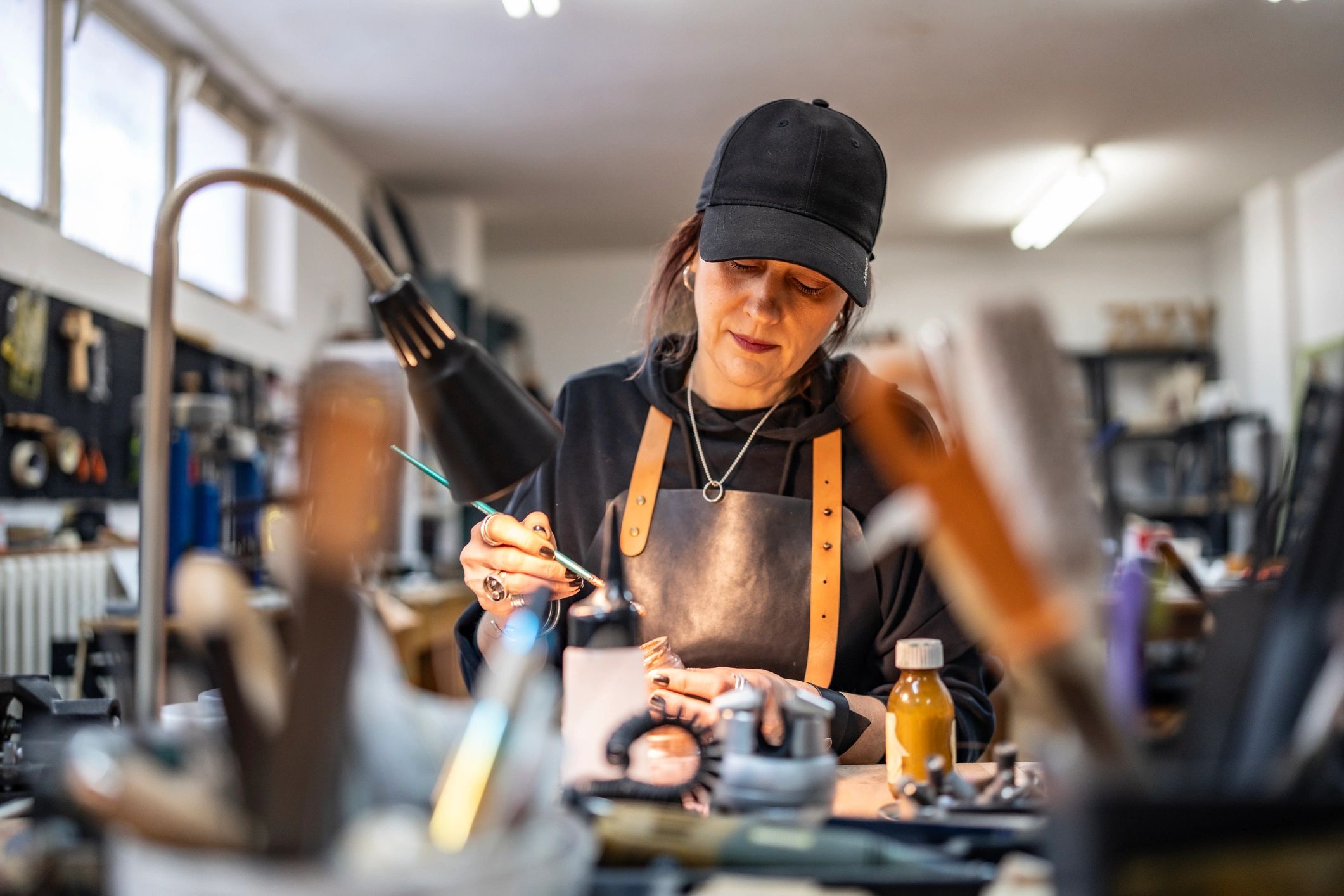 leather restoration professional